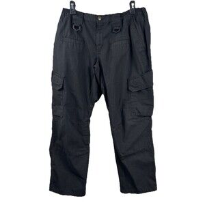 LAPG Womens Tactical Police Stretch Cargo Pants Size 14 Short (34 x 28.5) Black